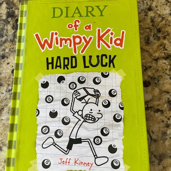 ❤️ DIARY OD A WIMPY KID HARD LUCK HARDCOVER - Picture 5 of 5